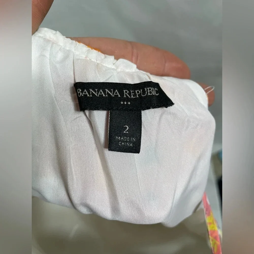 Floral banana republic maxi dress - Picture 2 of 11